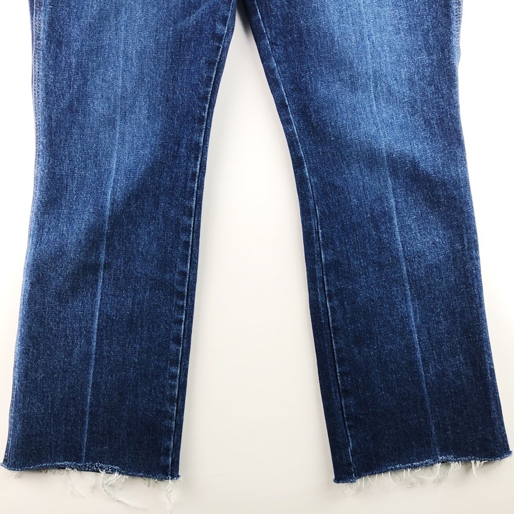 Old Navy Flare Ankle High Rise Jeans Sz 2 - Picture 4 of 9